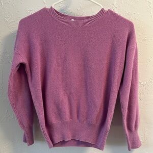 Gap girls pink shimmer sweater